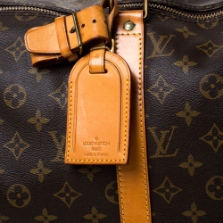 Pre Owned Louis Vuitton Monogram Canvas Keepall 50 Bag