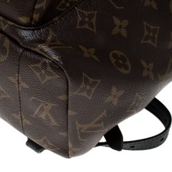 Pre Owned Louis Vuitton Monogram Canvas Palm Springs MM Backpack 