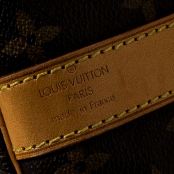 Pre Owned Louis Vuitton Monogram Canvas Keepall Bandouliere 55 Bag
