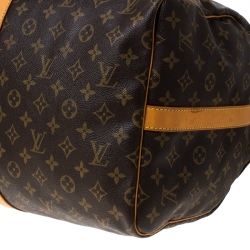 Pre Owned Louis Vuitton Monogram Canvas Keepall Bandouliere 55 Bag