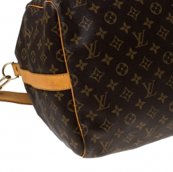 Pre Owned Louis Vuitton Monogram Canvas Keepall Bandouliere 55 Bag