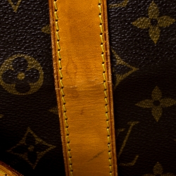 Pre Owned Louis Vuitton Monogram Canvas Keepall Bandouliere 55 Bag