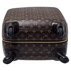 Pre Owned Louis Vuitton Monogram Canvas Zephyr 55 Rolling Suitcase