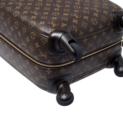 Pre Owned Louis Vuitton Monogram Canvas Zephyr 55 Rolling Suitcase