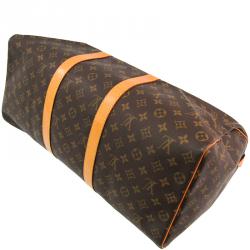 Pre Owned Louis Vuitton Monogram Canvas Keepall 50 Bag