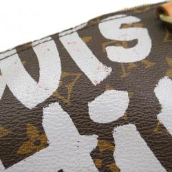 Pre Owned حقيبة يد لوي فيتون جرافيتي كييب أوول 50 كانفاس مونوجرامي