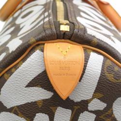 Pre Owned حقيبة يد لوي فيتون جرافيتي كييب أوول 50 كانفاس مونوجرامي