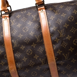 Pre Owned Louis Vuitton Monogram Canvas Keepall 50 Bag