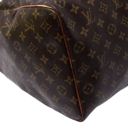 Pre Owned Louis Vuitton Monogram Canvas Keepall 50 Bag