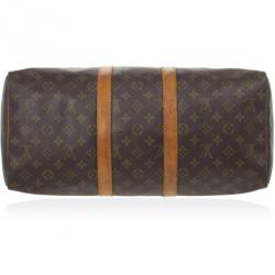 Pre Owned Louis Vuitton Monogram Keepall 45