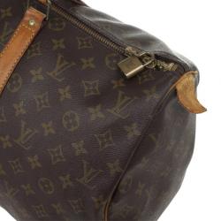Pre Owned Louis Vuitton Monogram Keepall 45