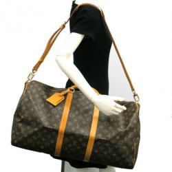 Pre Owned Louis Vuitton Monogram Keepall 55
