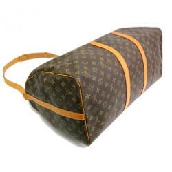Pre Owned Louis Vuitton Monogram Keepall 55