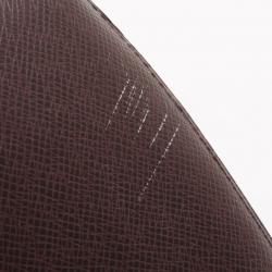 Pre Owned Louis Vuitton Burgundy Taiga Leather Atoll Travel Organizer