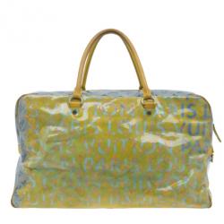 Pre Owned Louis Vuitton Multicolored Monogram Limited Edition Pulp Weekender GM