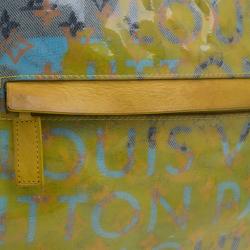 Pre Owned Louis Vuitton Multicolored Monogram Limited Edition Pulp Weekender GM