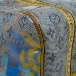 Pre Owned Louis Vuitton Multicolored Monogram Limited Edition Pulp Weekender GM