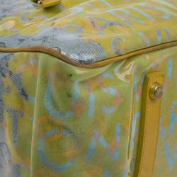 Pre Owned Louis Vuitton Multicolored Monogram Limited Edition Pulp Weekender GM