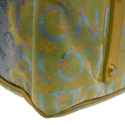 Pre Owned Louis Vuitton Multicolored Monogram Limited Edition Pulp Weekender GM