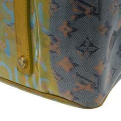 Pre Owned Louis Vuitton Multicolored Monogram Limited Edition Pulp Weekender GM