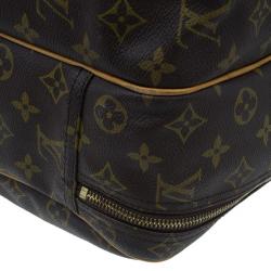 Pre Owned Louis Vuitton Monogram Canvas Alize 2 Poches Travel Bag