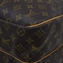 Pre Owned Louis Vuitton Monogram Canvas Alize 2 Poches Travel Bag
