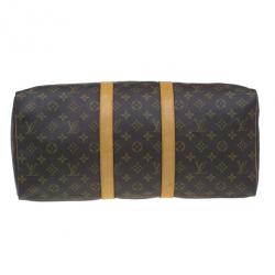 Pre Owned Louis Vuitton Monogram Canvas Keepall 45