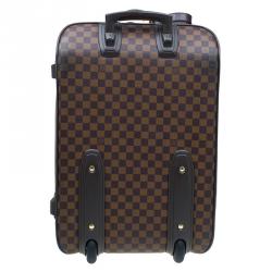 Pre Owned Louis Vuitton Damier Ebene Canvas Pegase 55 Suitcase 