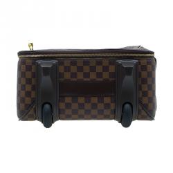 Pre Owned Louis Vuitton Damier Ebene Canvas Pegase 55 Suitcase 