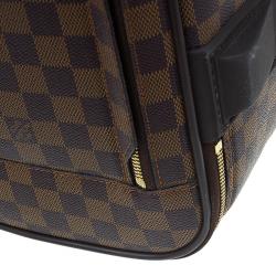 Pre Owned Louis Vuitton Damier Ebene Canvas Pegase 55 Suitcase 