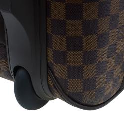 Pre Owned Louis Vuitton Damier Ebene Canvas Pegase 55 Suitcase 