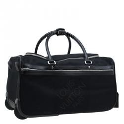 مملوكة مسبقًا حقيبة سفر لوي فيتون أيول رولينغ 50 كانفاس جاينت دامييه أسود 