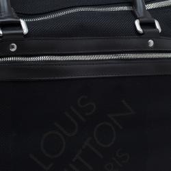 مملوكة مسبقًا حقيبة سفر لوي فيتون أيول رولينغ 50 كانفاس جاينت دامييه أسود 