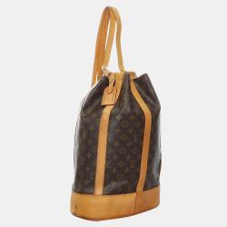 Pre Owned   Louis Vuitton Brown Monogram Randonnee GM