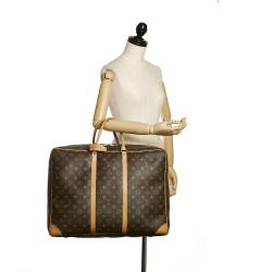 Pre Owned Louis Vuitton Brown Monogram Sirius 50