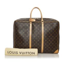 Pre Owned Louis Vuitton Brown Monogram Sirius 50