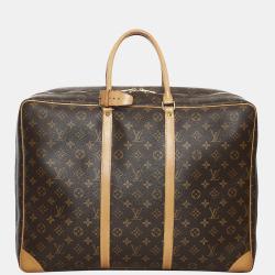 Pre Owned Louis Vuitton Brown Monogram Sirius 50