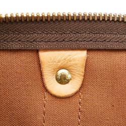 Pre Owned Louis Vuitton Brown Monogram Keepall 55