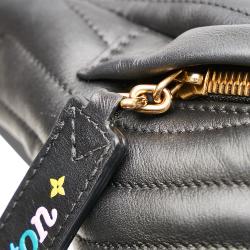 Pre Owned Louis Vuitton Black New Wave Bumbag