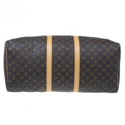 Pre Owned Louis Vuitton Monogram Canvas Keepall Bandouliere 55