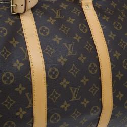 Pre Owned Louis Vuitton Monogram Canvas Keepall Bandouliere 55