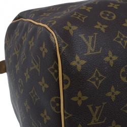 Pre Owned Louis Vuitton Monogram Canvas Keepall Bandouliere 55