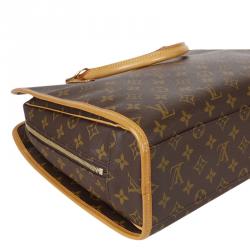 Pre Owned Louis Vuitton Monogram Canvas Rivoli Soft Briefcase