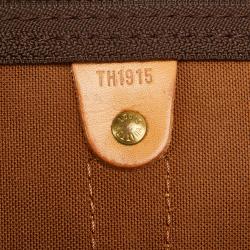 Pre Owned Louis Vuitton Monogram Keepall Bandouliere 50