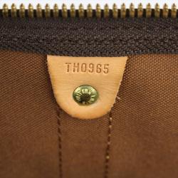 Pre Owned Louis Vuitton Monogram Canvas Keepall Bandouliere 55 Bag