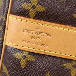 Pre Owned Louis Vuitton Monogram Canvas Keepall Bandouliere 55 Bag