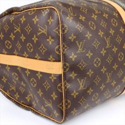 Pre Owned Louis Vuitton Monogram Canvas Keepall Bandouliere 55 Bag