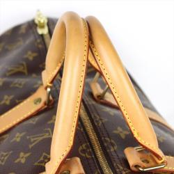 Pre Owned Louis Vuitton Monogram Canvas Keepall Bandouliere 55 Bag