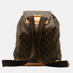 Louis Vuitton Brown Monogram Montsouris GM