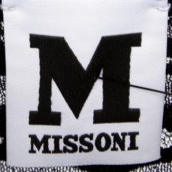 Pre Owned M Missoni Multicolor Knit Sleeveless Dress S